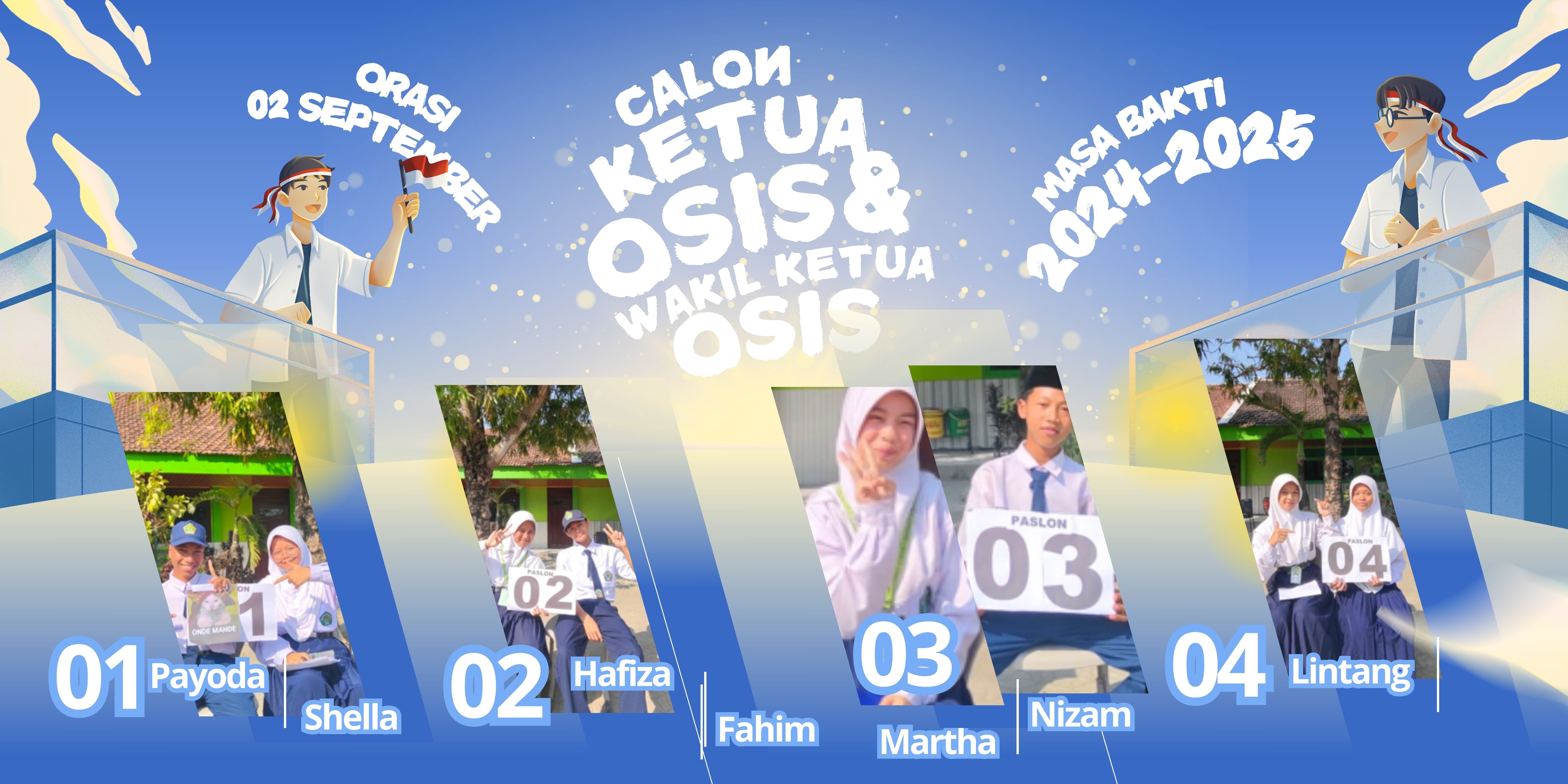 Orasi Pemilihan Ketua OSIS Periode 2024/2025